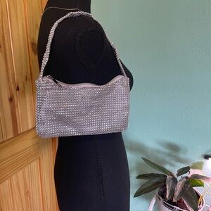 Elegant Silver Women's Bag